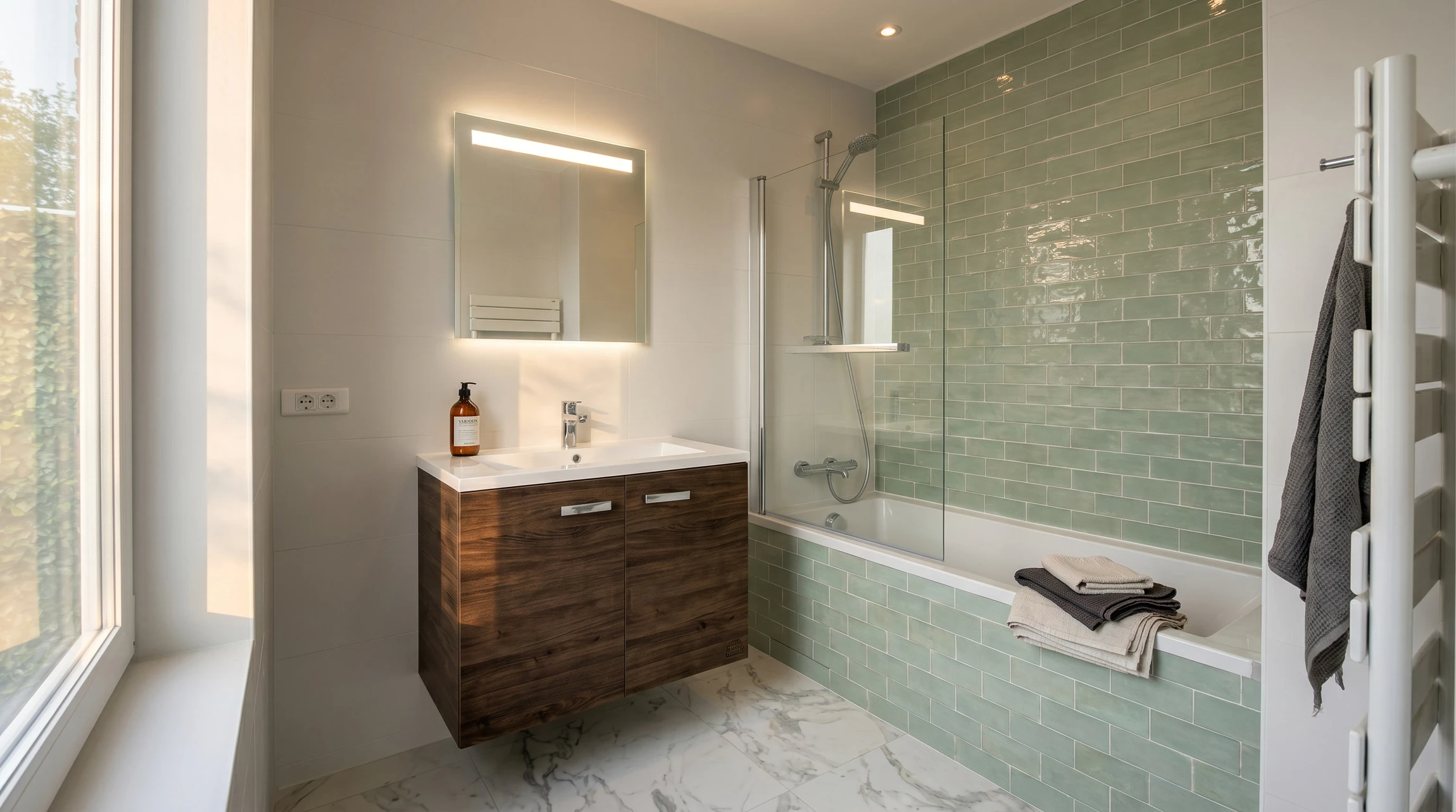 Un plombier en veste rouge utilise un chalumeau à gaz pour souder une canalisation en cuivre dans un environnement intérieur